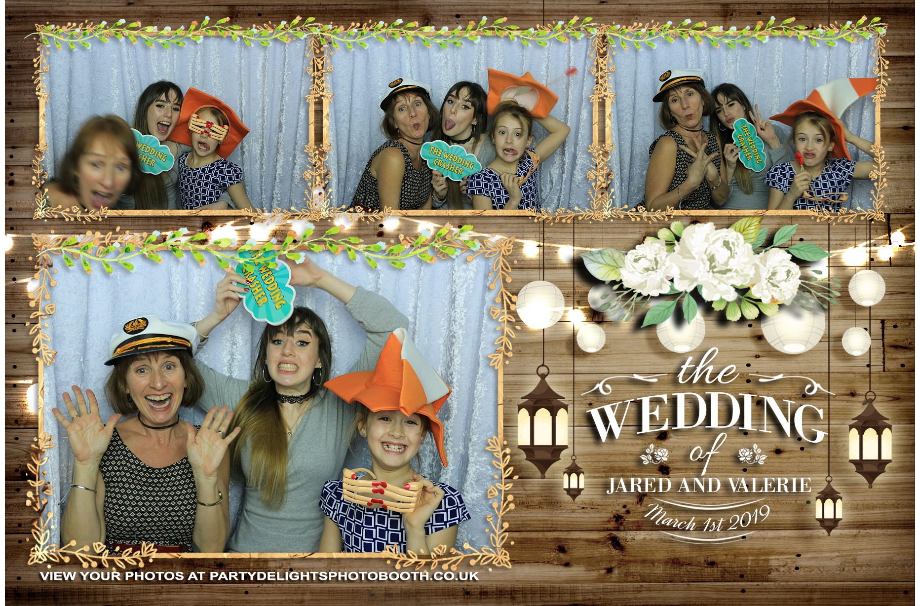 Jared and Valerie’s Wedding - Prints | View more photos from the event at gallery.partydelightsphotobooth.co.uk/u/PartyDelightsPhotoBooth/Jared-and-Valerie’s-Wedding-Prints